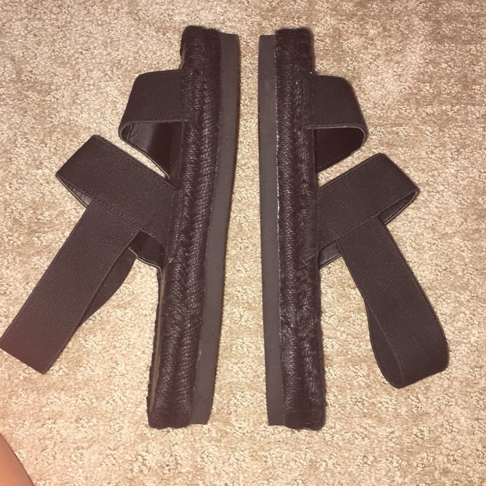 brand new american eagle platform sandals